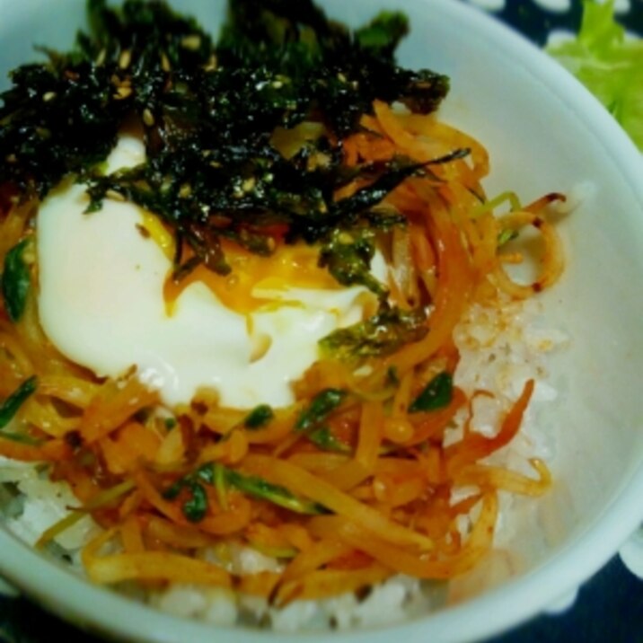 給料日前のお手軽ビビンバ丼 レシピ 作り方 By もぐひろ7499 楽天レシピ 給料日前のお手軽ビビンバ丼 レシピ 作り方 By もぐひろ7499 楽天レシピ